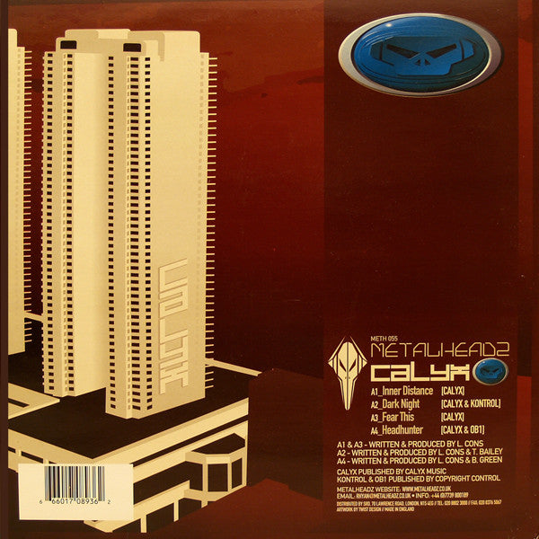 Calyx - Dark Night EP | Very Good Plus (VG+) Very Good (VG) - DRUM & BASS / USED *VERY GOOD++*
