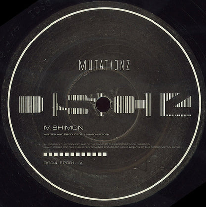 Various - Mutationz I-IV: DISK 2 ONLY | Very Good Plus (VG+) Generic - DRUM & BASS / USED *VERY GOOD+*