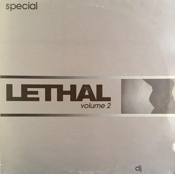 Special Forces - Lethal (Volume 2) | Very Good Plus (VG+) Excellent (EX) - DRUM & BASS / USED *VERY GOOD++*
