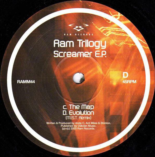 Ram Trilogy - Screamer E.P. (2xVINYL) | Very Good Plus (VG+) Very Good Plus (VG+) - DRUM & BASS / USED *VERY GOOD+*