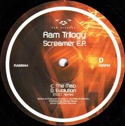 Ram Trilogy - Screamer E.P. (2xVINYL) | Very Good Plus (VG+) Very Good Plus (VG+) - DRUM & BASS / USED *VERY GOOD+*