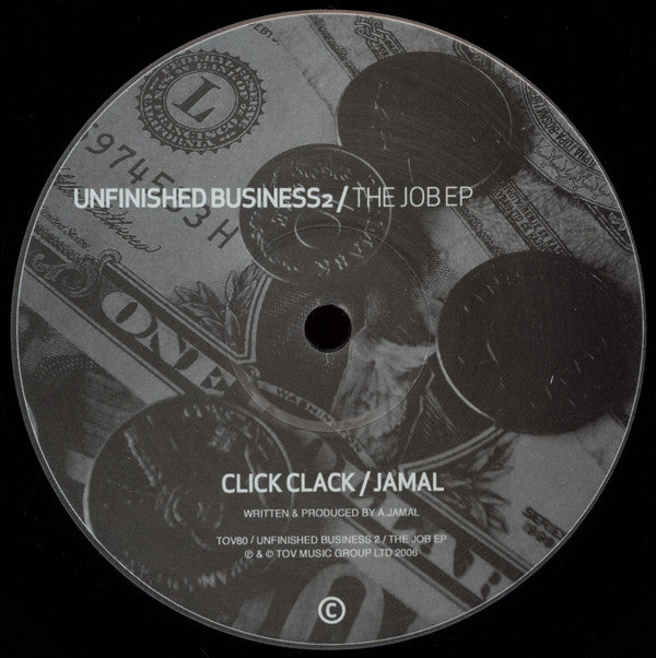 Various - Unfinished Business - The Job EP | Very Good Plus (VG+) Generic - DRUM & BASS / USED *VERY GOOD+*