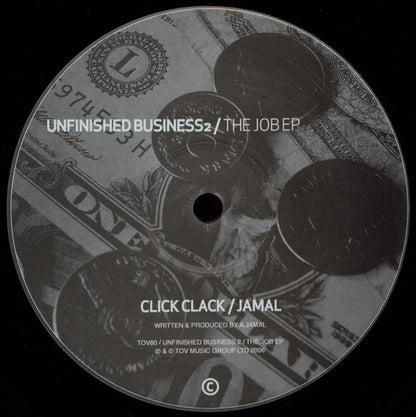 Various - Unfinished Business - The Job EP | Very Good Plus (VG+) Generic - DRUM & BASS / USED *VERY GOOD+*