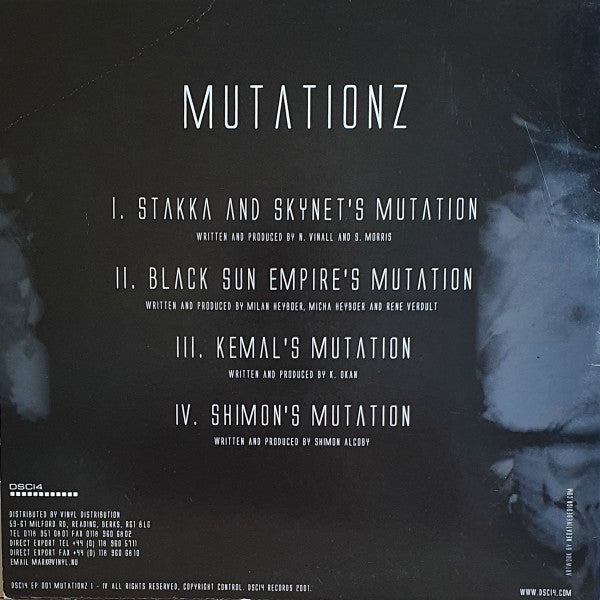 Various - Mutationz I-IV: DISK 2 ONLY | Very Good Plus (VG+) Generic - DRUM & BASS / USED *VERY GOOD+*