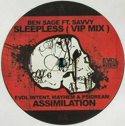 Assimilation / Sleepless (VIP Mix) (12" VINYL) | Very Good Plus (VG+) Generic - DRUM & BASS / USED *VERY GOOD+*