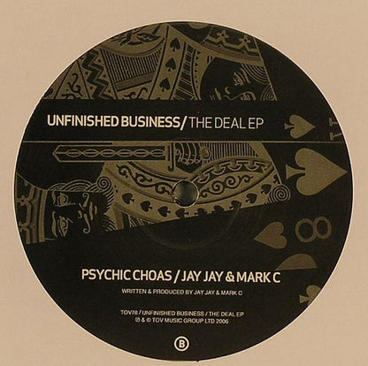 Various - Unfinished Business - The Deal EP | Very Good Plus (VG+) Generic - DRUM & BASS / USED *VERY GOOD+*