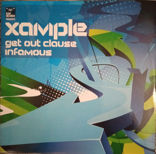 Xample - Get Out Clause / Infamous | Very Good Plus (VG+) Near Mint (NM) - DRUM & BASS / USED *VERY GOOD+*