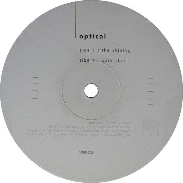 The Shining / Dark Skies (12" VINYL) | Very Good Plus (VG+) Generic - DRUM & BASS / USED *VERY GOOD+*