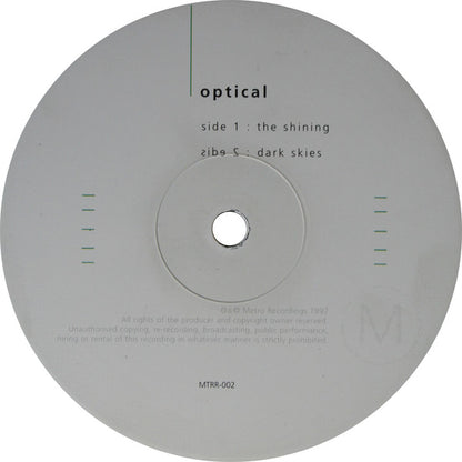 The Shining / Dark Skies (12" VINYL) | Very Good Plus (VG+) Generic - DRUM & BASS / USED *VERY GOOD+*