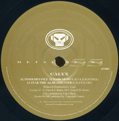 Calyx - Dark Night EP | Very Good Plus (VG+) Very Good (VG) - DRUM & BASS / USED *VERY GOOD++*