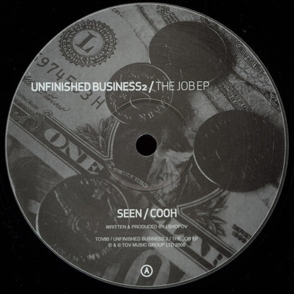 Various - Unfinished Business - The Job EP | Very Good Plus (VG+) Generic - DRUM & BASS / USED *VERY GOOD+*