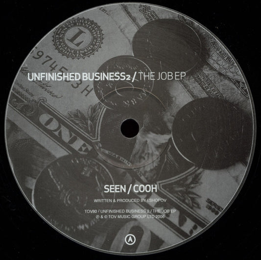 Various - Unfinished Business - The Job EP | Very Good Plus (VG+) Generic - DRUM & BASS / USED *VERY GOOD+*