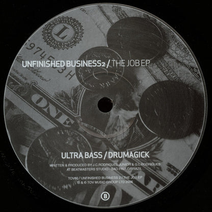 Various - Unfinished Business - The Job EP | Very Good Plus (VG+) Generic - DRUM & BASS / USED *VERY GOOD+*