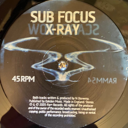 Sub Focus - X-Ray / Scarecrow (12" VINYL) | Very Good Plus (VG+) Generic - DRUM & BASS / USED *VERY GOOD+*