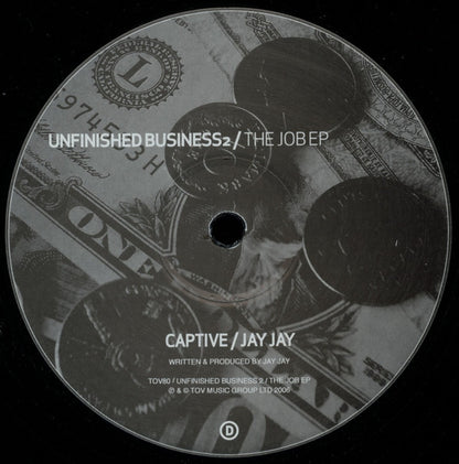 Various - Unfinished Business - The Job EP | Very Good Plus (VG+) Generic - DRUM & BASS / USED *VERY GOOD+*