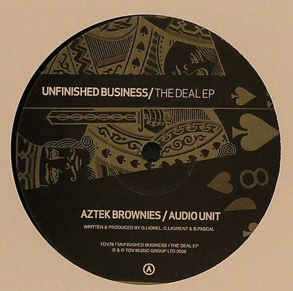 Various - Unfinished Business - The Deal EP | Very Good Plus (VG+) Generic - DRUM & BASS / USED *VERY GOOD+*