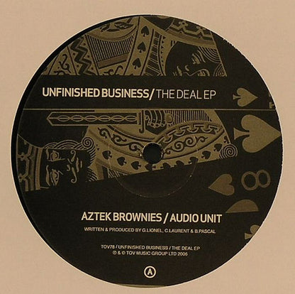 Various - Unfinished Business - The Deal EP | Very Good Plus (VG+) Generic - DRUM & BASS / USED *VERY GOOD+*