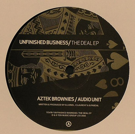 Various - Unfinished Business - The Deal EP | Very Good Plus (VG+) Generic - DRUM & BASS / USED *VERY GOOD+*