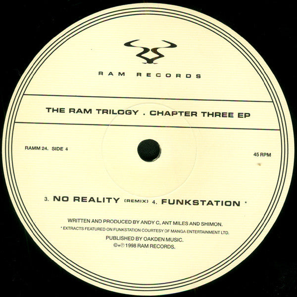 Ram Trilogy - Chapter Three (2xVINYL) | Very Good Plus (VG+) Excellent (EX) - DRUM & BASS / USED *VERY GOOD+*