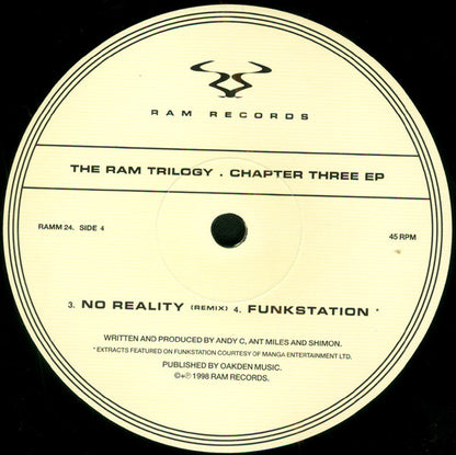 Ram Trilogy - Chapter Three (2xVINYL) | Very Good Plus (VG+) Excellent (EX) - DRUM & BASS / USED *VERY GOOD+*
