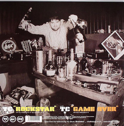 T.C. (2) - Rockstar / Game Over | Very Good Plus (VG+) Excellent (EX) - DRUM & BASS / USED *VERY GOOD+*