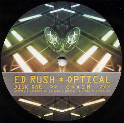 Ed Rush & Optical - Socom *RECORD 1 ONLY* (12" VINYL) | Very Good Plus (VG+) Generic - DRUM & BASS / USED *VERY GOOD+*