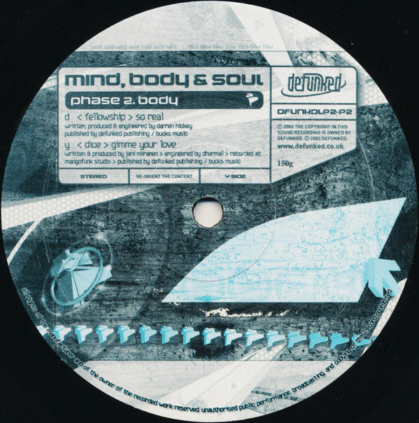 Various - Mind, Body & Soul (Phase 2. Body) | Very Good Plus (VG+) Very Good Plus (VG+) - DRUM & BASS / USED *VERY GOOD*