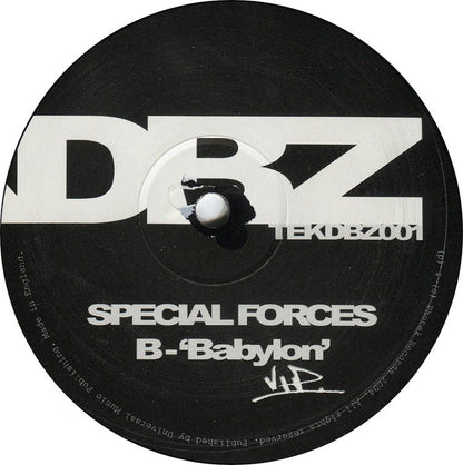 Special Forces - Rinsa / Babylon (VIP) | Very Good (VG) Very Good (VG) - DRUM & BASS / USED *VERY GOOD*