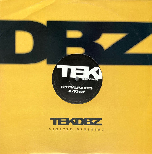 Special Forces - Rinsa / Babylon (VIP) | Very Good (VG) Very Good (VG) - DRUM & BASS / USED *VERY GOOD*