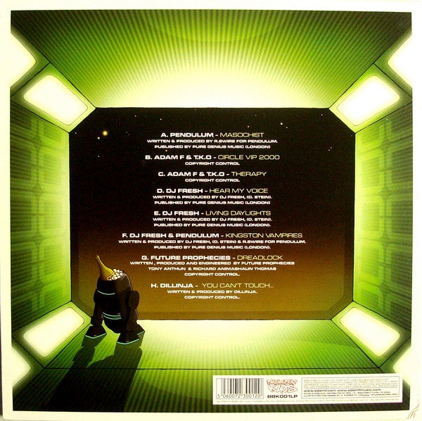 Adam F - Jungle Sound - The Bassline Strikes Back! | Very Good (VG) Very Good Plus (VG+) - DRUM & BASS / USED *VERY GOOD*