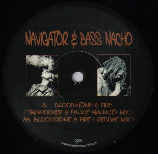 Navigator - Bloodstone & Fire | Very Good (VG) Generic - DRUM & BASS / USED *VERY GOOD*