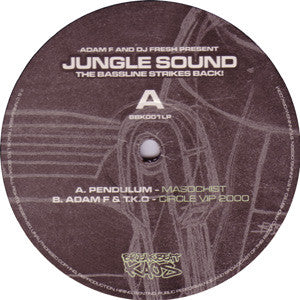 Adam F - Jungle Sound - The Bassline Strikes Back! | Very Good (VG) Very Good Plus (VG+) - DRUM & BASS / USED *VERY GOOD*