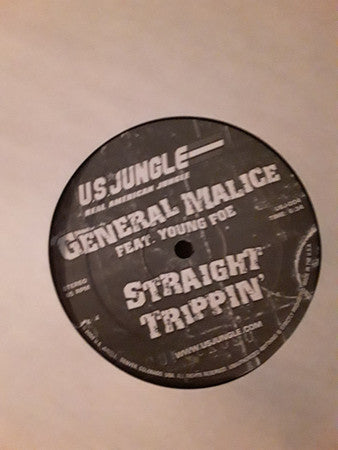 General Malice Straight Trippin' / Bishop LP Mint (M) Mint (M)