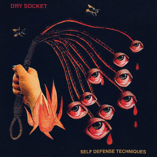 Self Defense Techniques (2-Color Galaxy Effect: T1 Ruby Transparent + Black Color Vinyl Vinyl) |