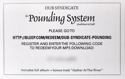 Dub Syndicate - The Pounding System (Ambience In Dub) | Mint (M) Mint (M) - REGGAE