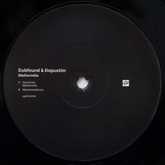 Dubfound & Dopustim Mattermilla spclnch 12", EP Mint (M) Mint (M)