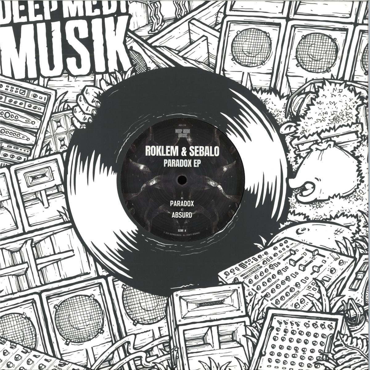 Roklem & Sebalo - Paradox (VINYL 12" Deep Medi Musik) | NEW Mint (M) Mint (M) - DUBSTEP *NEW*