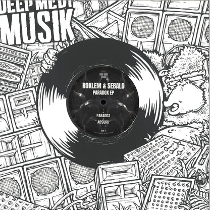 Roklem & Sebalo - Paradox (VINYL 12" Deep Medi Musik) | NEW Mint (M) Mint (M) - DUBSTEP *NEW*