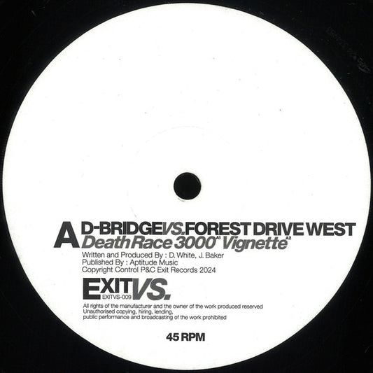 EXITVS009 (VINYL) | Mint (M) Generic - DUBSTEP *NEW*