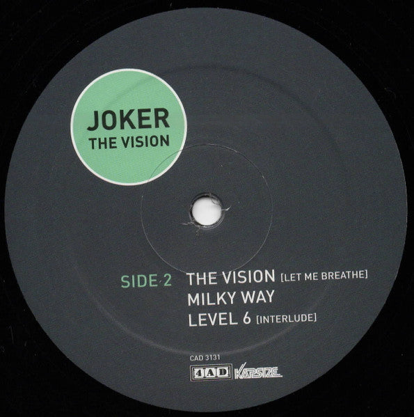 Joker - The Vision (VINYL 2LP) | Near Mint (NM or M-) Near Mint (NM) - DUBSTEP / USED *NEAR MINT*