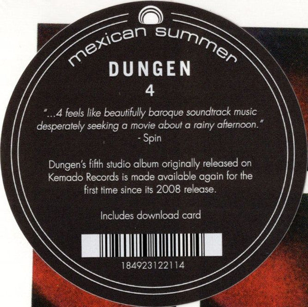 Dungen 4 Mexican Summer LP, Album, RE Mint (M) Mint (M)