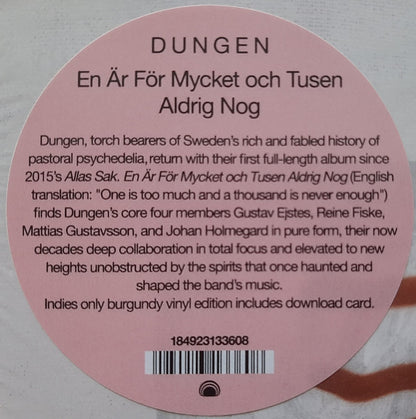En Är F​ö​r Mycket Och Tusen Aldrig Nog | Mint (M) Mint (M)