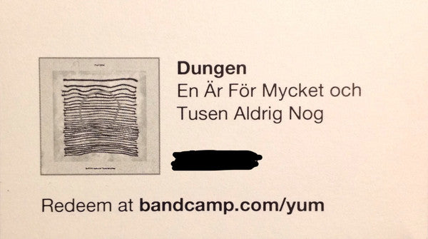 En Är F​ö​r Mycket Och Tusen Aldrig Nog | Mint (M) Mint (M)