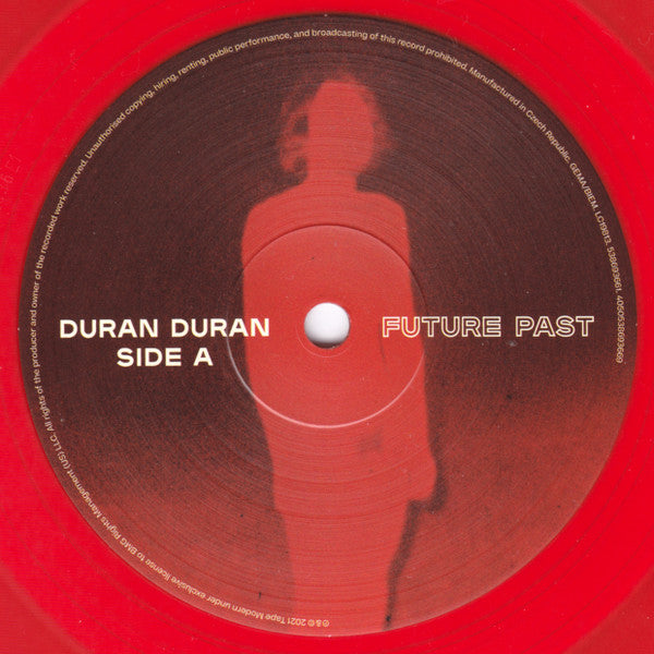 Duran Duran Future Past Tape Modern LP, Album, Ltd, Red Mint (M) Mint (M)