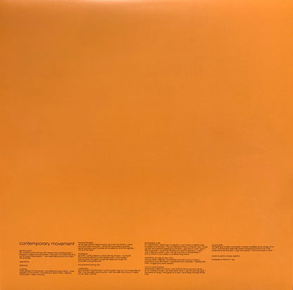 Contemporary Movement (SPLIT COLOR SPLATTER VINYL) | Mint (M) Mint (M) - ALT/INDIE *SEALED/COLOR*