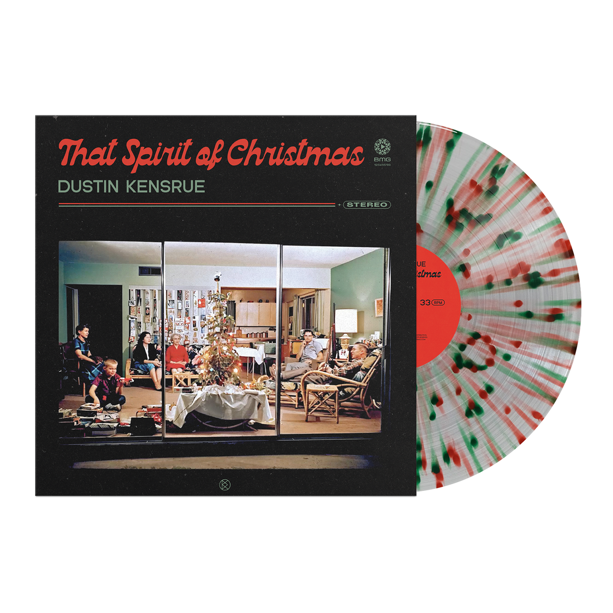 Dustin Kensrue - That Spirit of Christmas [Clear/Red/Green Splatter Vinyl] |