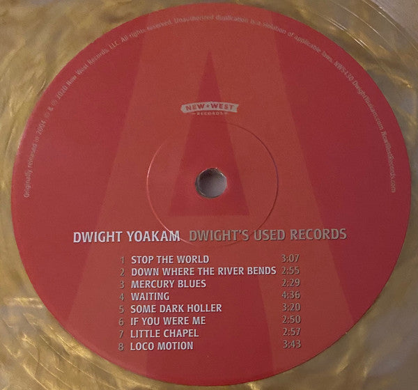 Dwight Yoakam Dwight's Used Records New West Records LP, Comp, RE, Gol Mint (M) Mint (M)