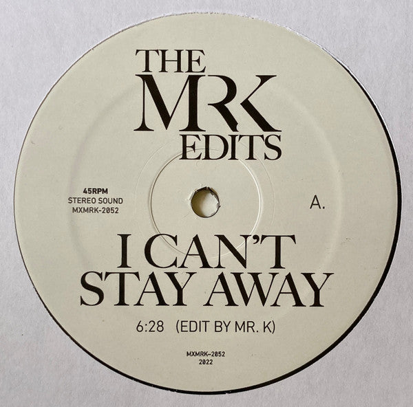 I Can’t Stay Away / Hit & Run | Mint (M) Generic - FUNK