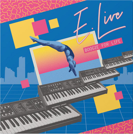 E. Live - Boogie For Life (VINYL LP) | NEW Mint (M) Mint (M) - DISCO *SEALED*