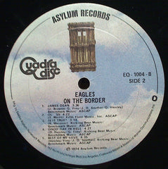 Eagles On The Border Asylum Records LP, Album, Quad Near Mint (NM or M-) Near Mint (NM or M-)